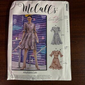 McCall’s Learn to Sew Pattern M8032 A5 for Misses' Dresses